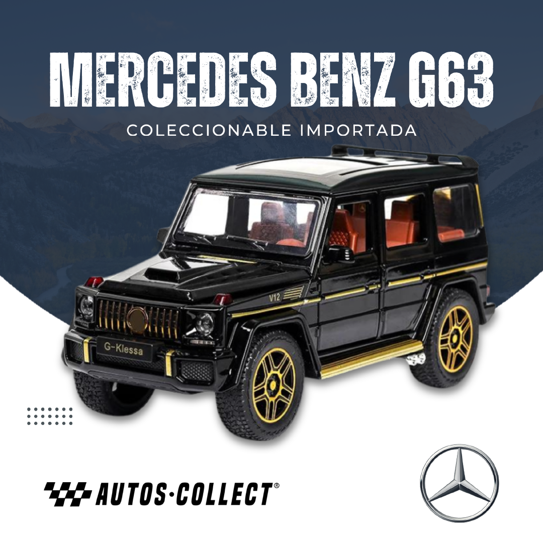 COLECCIONABLE IMPORTADA! MERCEDES BENZ G63®️ NEGRA