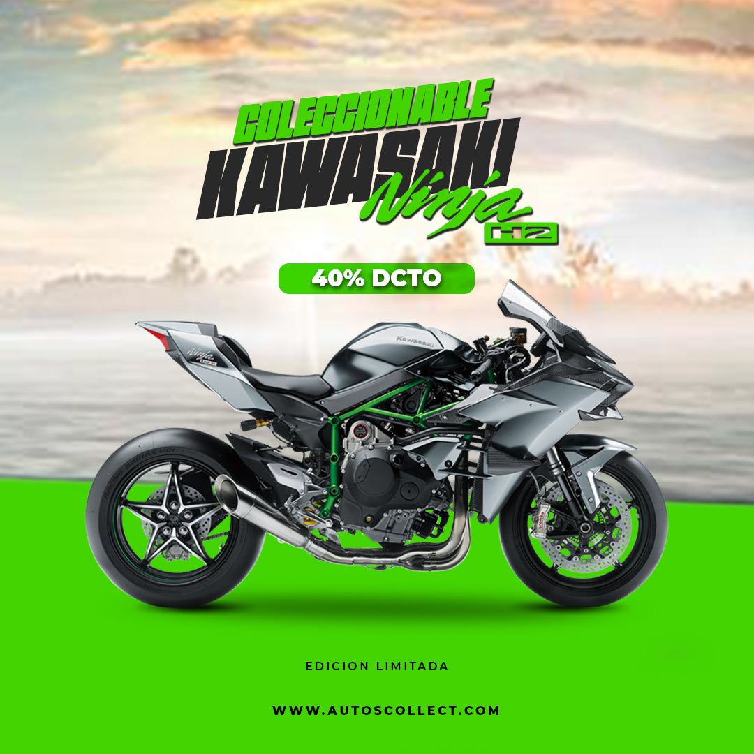 COLECCIONABLE IMPORTADA! KAWASAKI NINJA H2