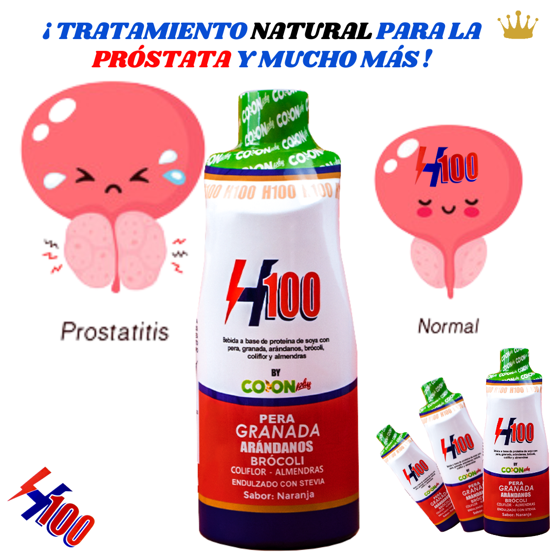 💪🍃 H100 Próstata - Salud Masculina 🚹💊 + ENVIO GRATIS