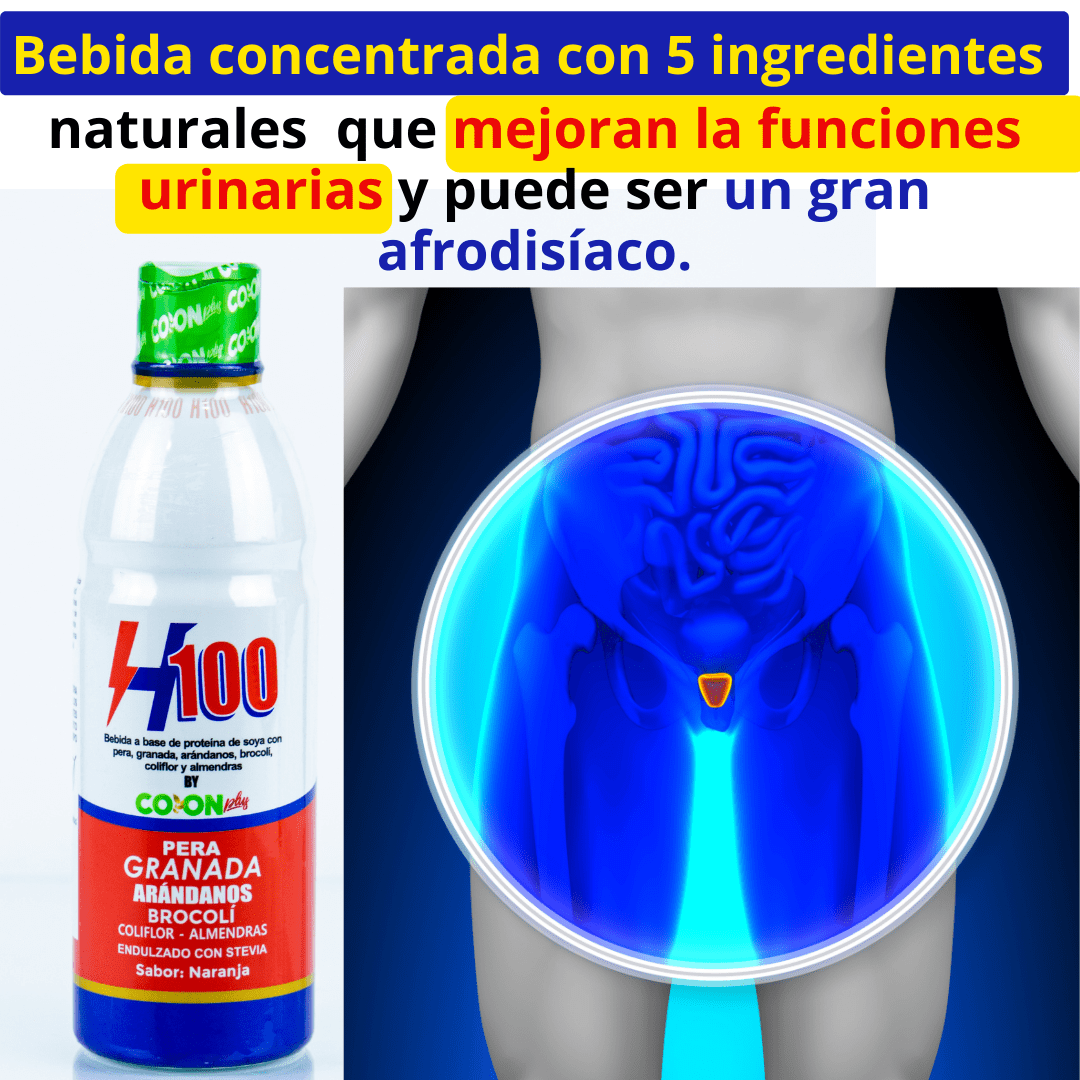 💪🍃 H100 Próstata - Salud Masculina 🚹💊 + ENVIO GRATIS