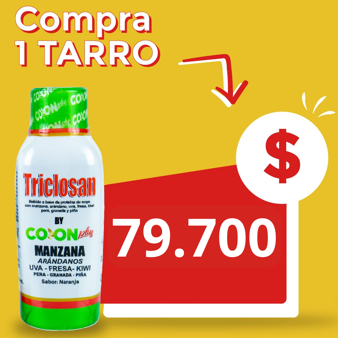 TRICLOSAN-🔥¿Colesterol alto?🔥