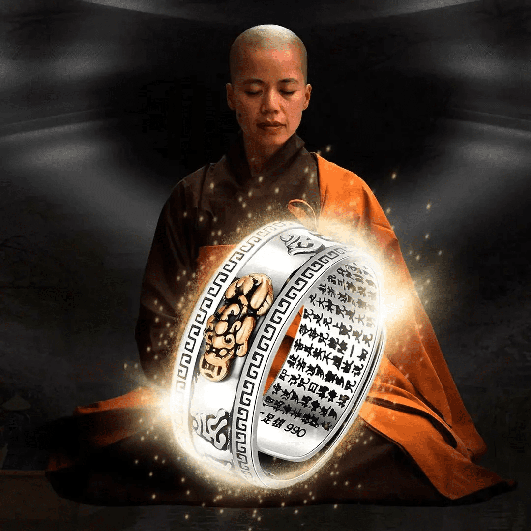 🐉¡ANILLO FENG SHUI PIXIU DE LA RIQUEZA! INOXIDABLE!!🐉