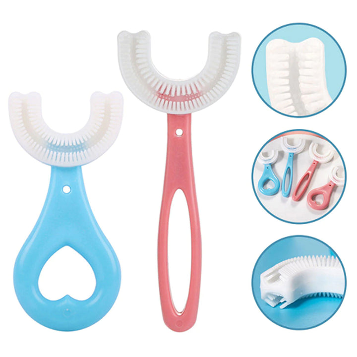 🧼CEPILLO DENTAL PARA NIÑOS EN U🧼