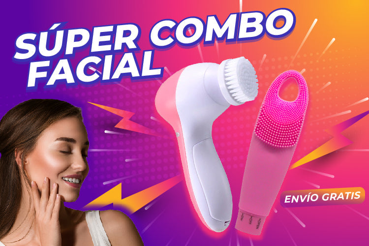 🚨Compra un masajeador 5 en 1 y te regalamos un cepillo eléctrico facial.🤩¡Lleva dos por el precio de uno!